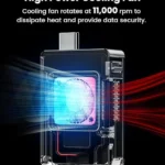 Sharge Disk: Ultra-Compact M.2 NVMe SSD Enclosure