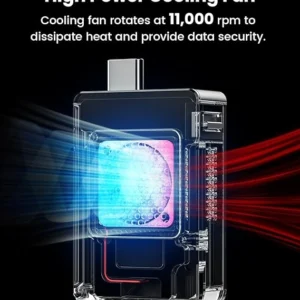 Sharge Disk: Ultra-Compact M.2 NVMe SSD Enclosure