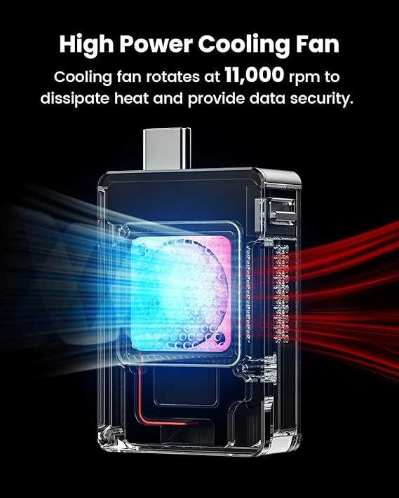 Sharge Disk: Ultra-Compact M.2 NVMe SSD Enclosure