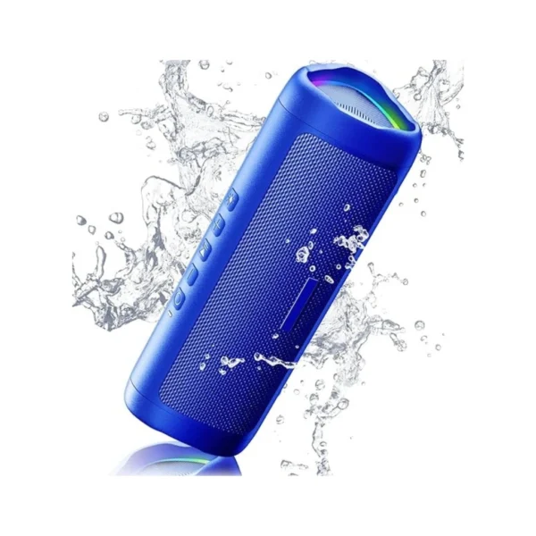 Dynamic RGB Waterproof Bluetooth Speaker (Blue)